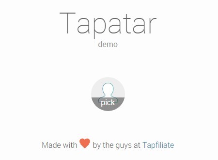 jQuery tapatar